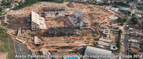 In Cuiaba, the state capital of Mato Grosso, ten thousand old trees were victim to the construction works