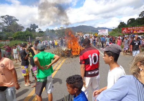 Protest in Buerarema/Bahia